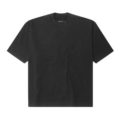 "FADED CAVIAR" MOCK NECK TEE