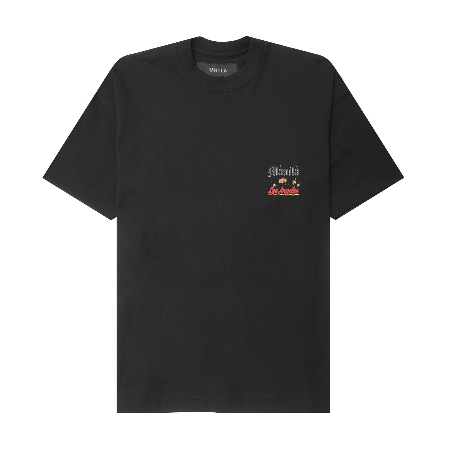"MIDNIGHT MAGIC" TEE IN ANTHRACITE