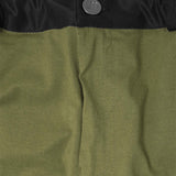 PLEATED ULTRA WIDE PANTS IN OLIVE