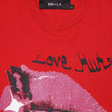 "LOVE HURTS" TEE