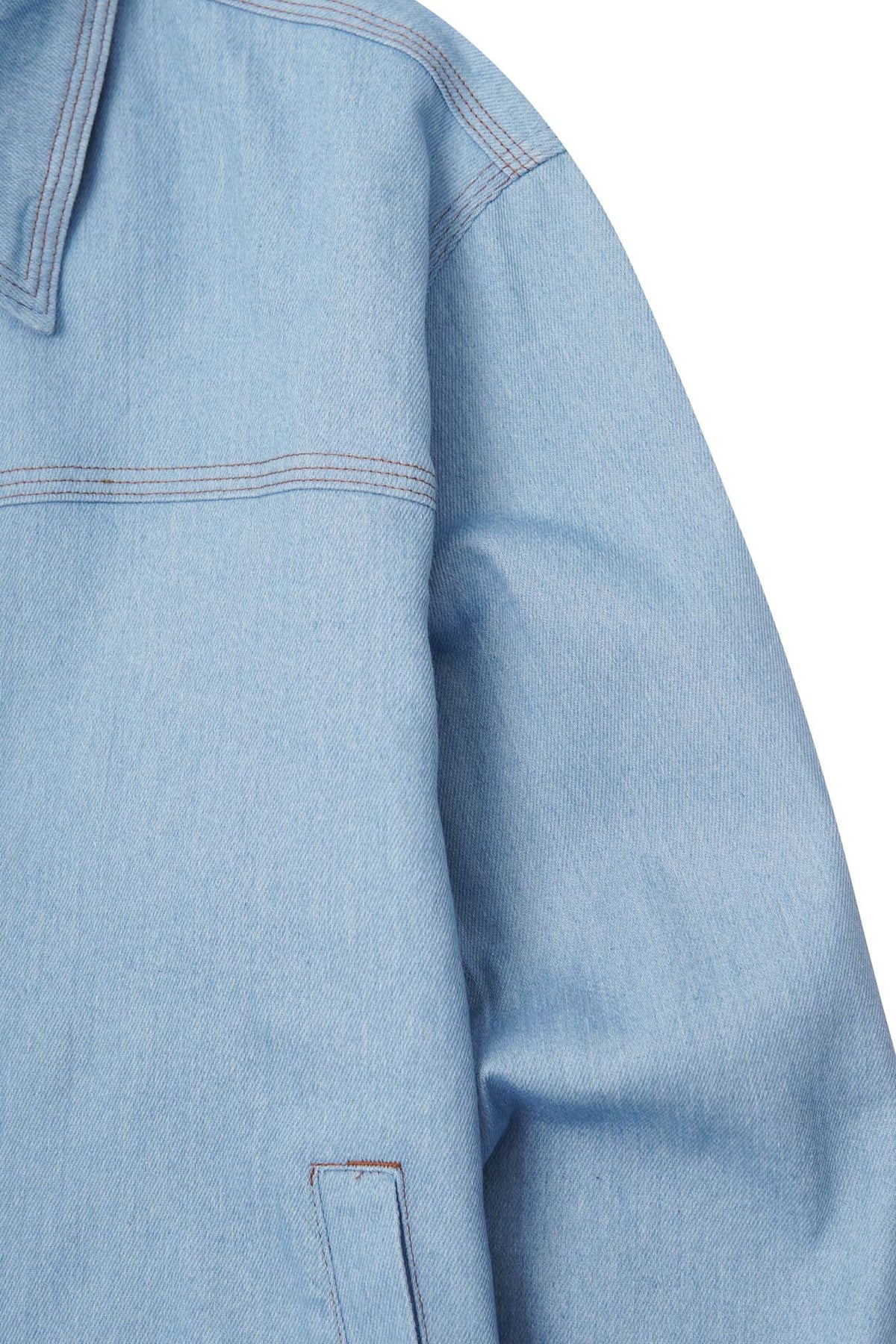 "VAPOR BLUE" TRUCKER JACKET