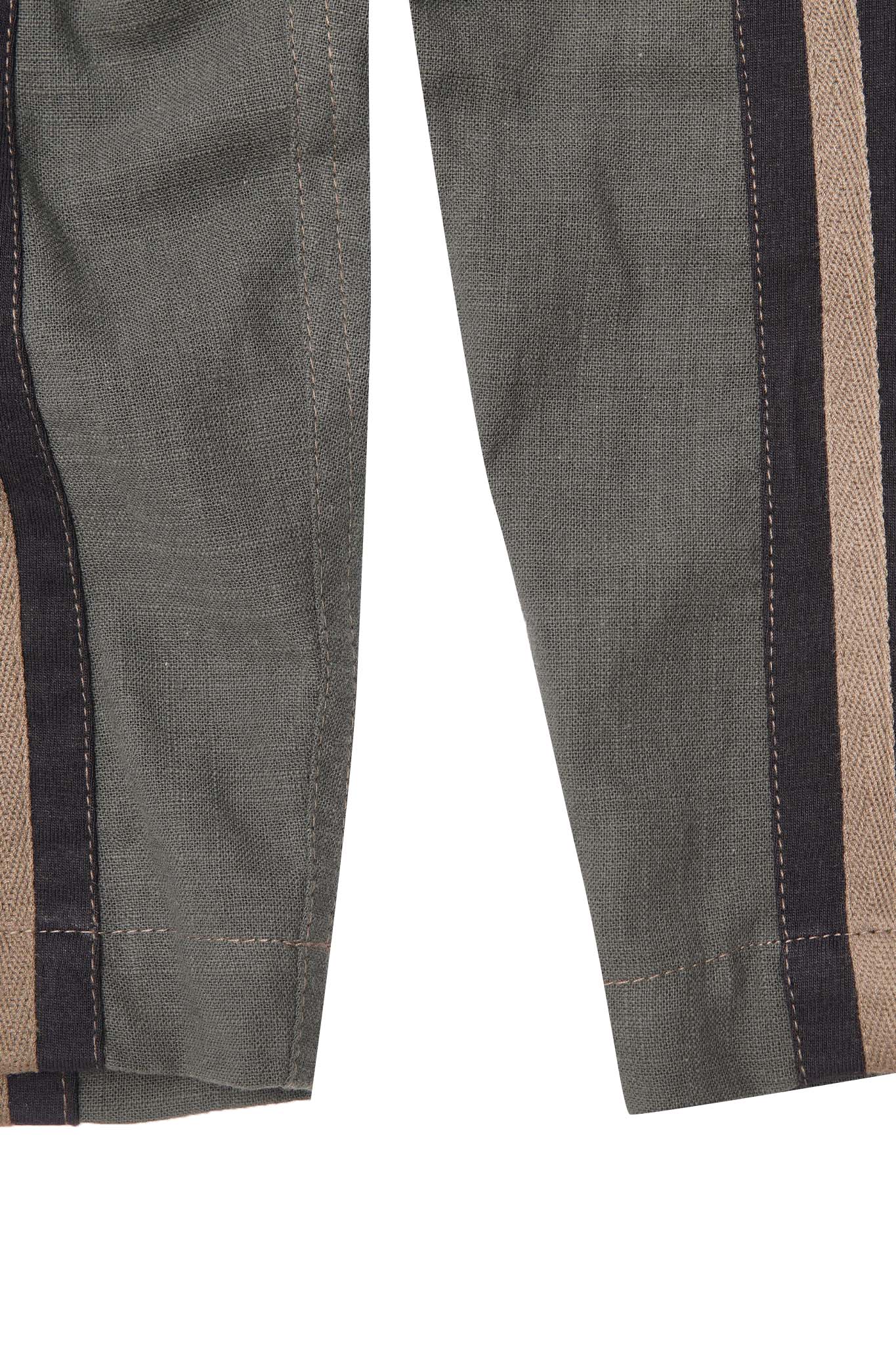 SME "STRIPE ME UP" PHAT PANTS IN PINE OLIVE