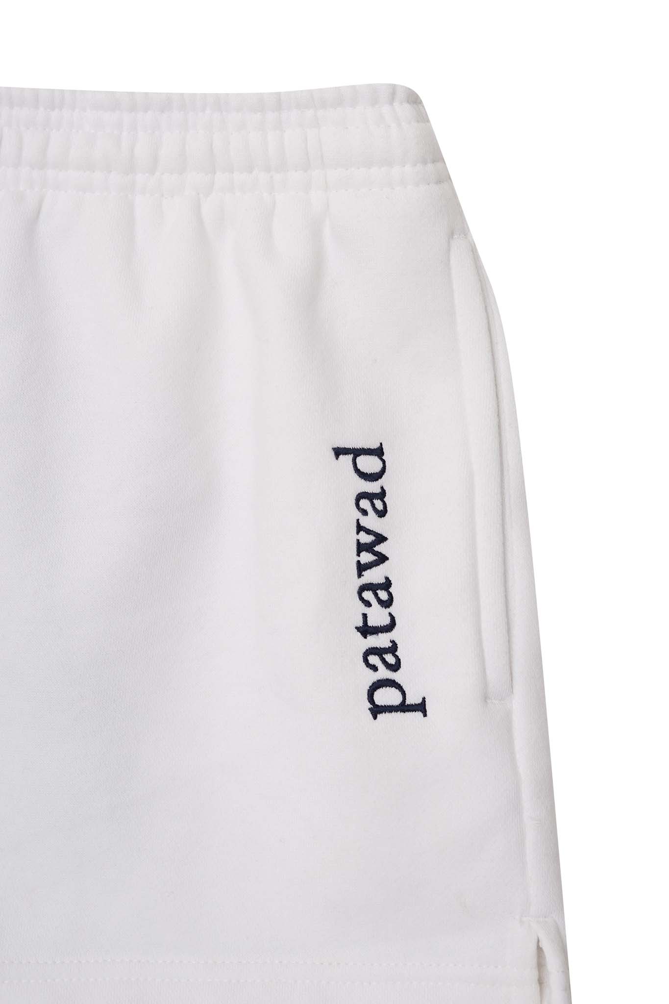 PATAWAD SWEATSHORT (WHITE)