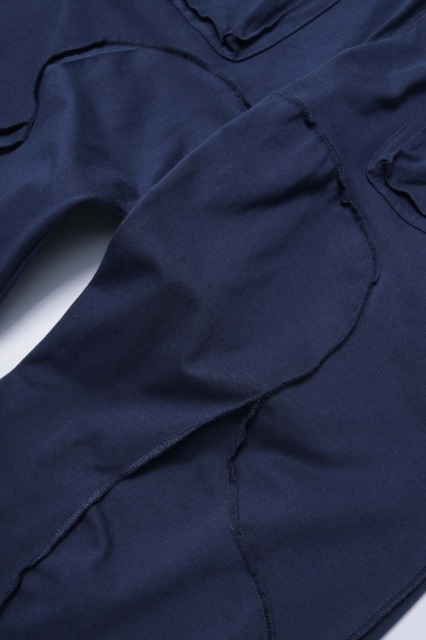 M+ VEINS PANTS IN NAVY