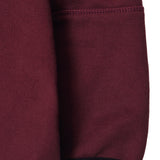 NEEDLEWORK CARDIGAN IN WINE