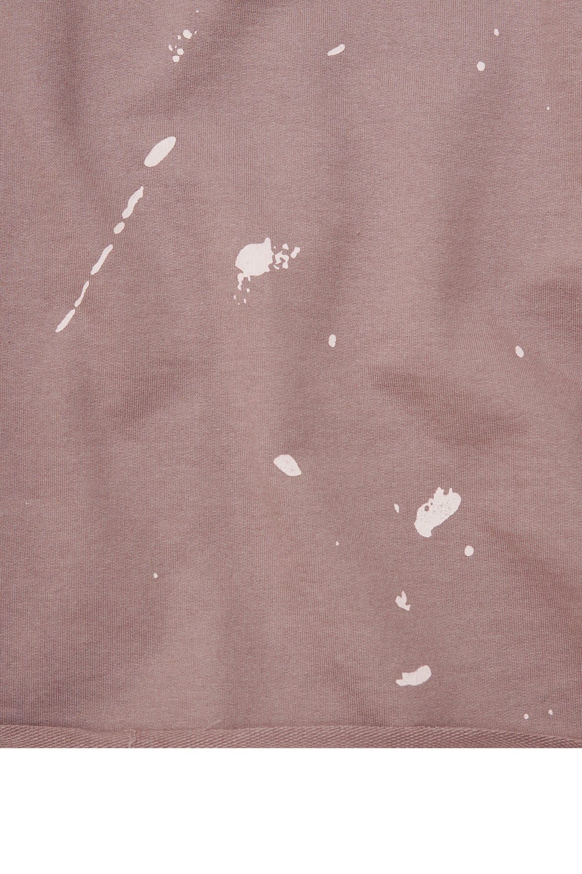 "HITTER" FRENCH TERRY MOCK NECK V2 TEE IN MAUVE