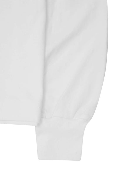 "SUN IS OUT" LITTLE HUMAN™ LONGSLEEVE TEE IN WHITE