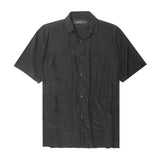 4 POCKET CUBAN SHIRT IN NOIR