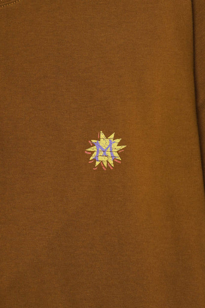 "CARNIVAL" ULTRA HEAVY TEE IN RUST