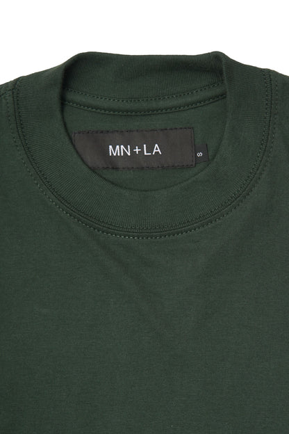 "SCORCH" LOGO TEE IN HUNTER GREEN