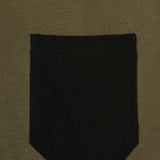 FORGED POCKET TEE IN OLIVE