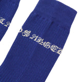 COBALT BLUE SOCKS