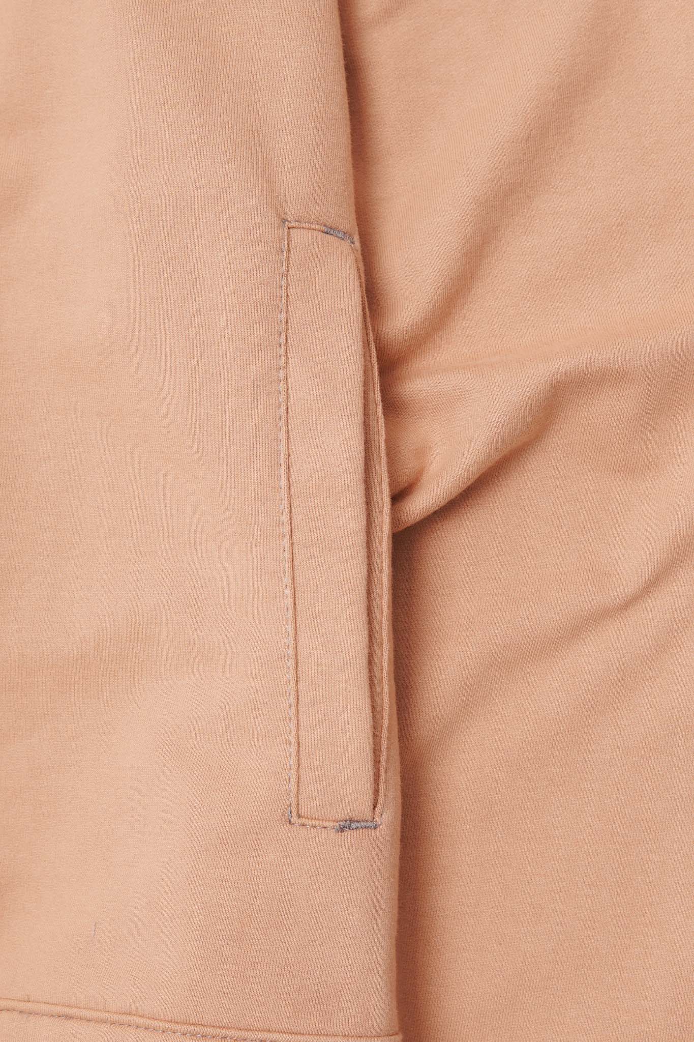 EXO™ ZIP TRUCKER JACKET IN WHEAT/HEATHER GREY