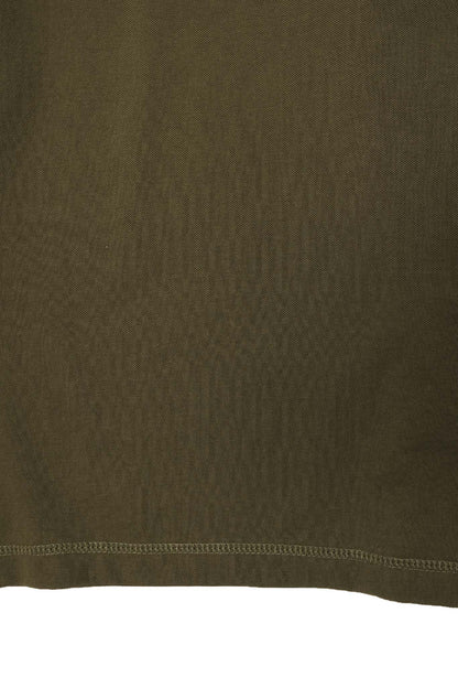 "CLUB" L/S POLO SHIRT IN OLIVE