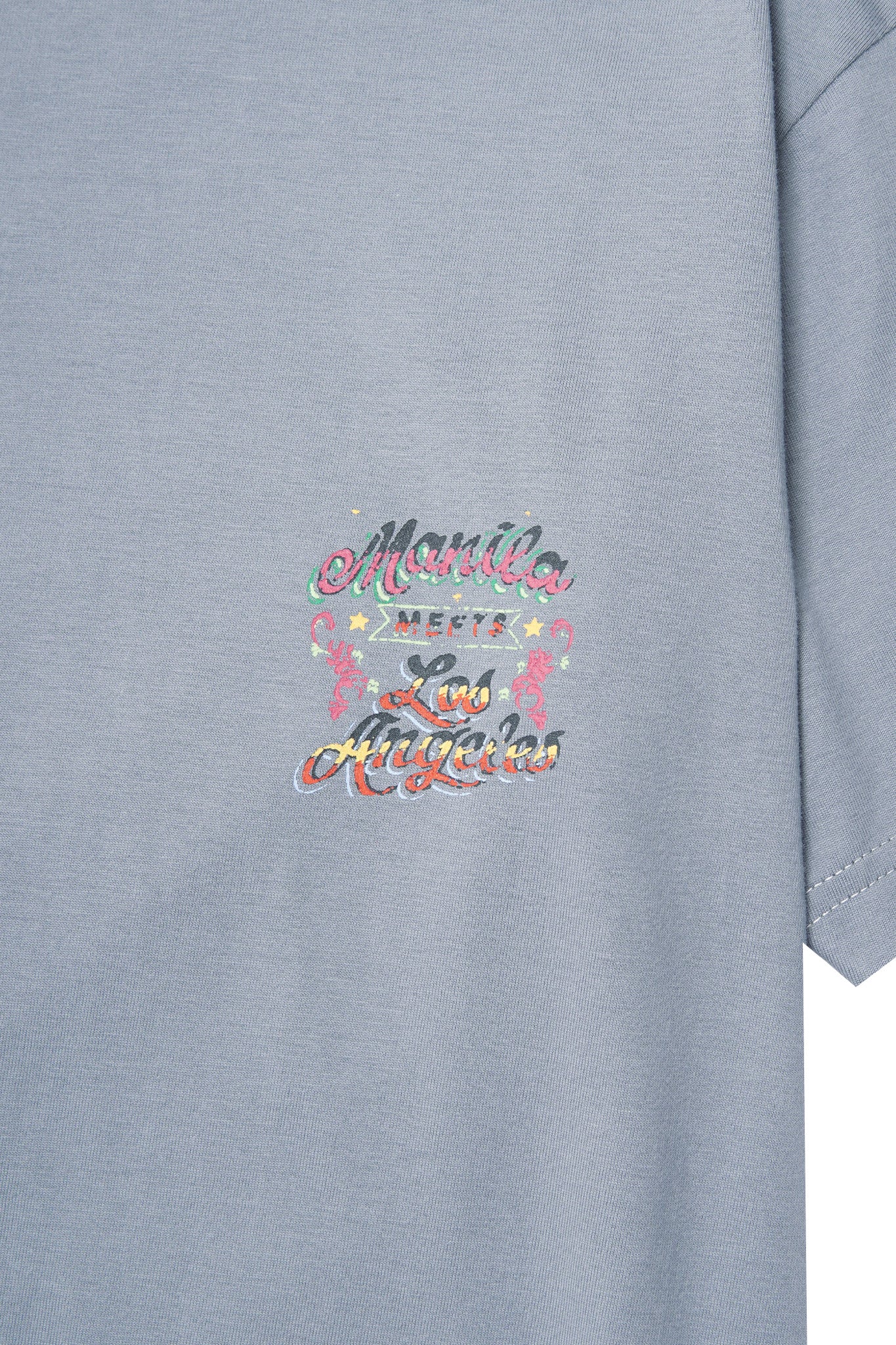 "LUCID DREAMS" TEE IN GLACIER