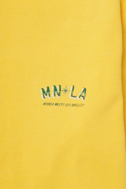 "HOW'S MY DRIVING???" ULTRA HEAVY TEE IN LEMON PINE