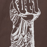 M'$ MOTHERLAND LONGSLEEVE TEE IN WOOD
