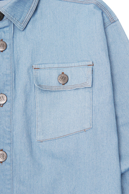 "VAPOR BLUE" CHORE JACKET V2