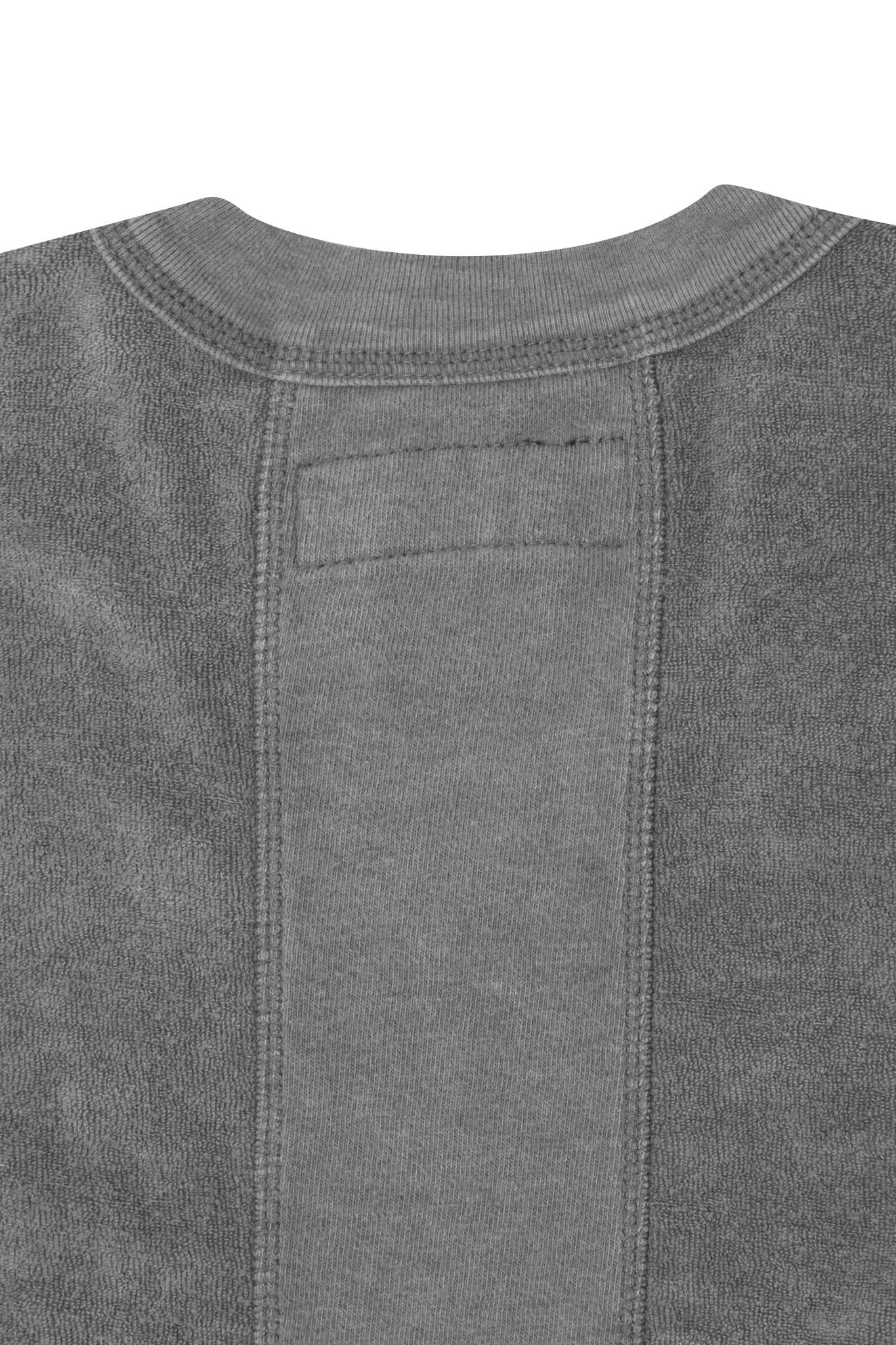 TOWEL MILITIA OVERSIZED TEE IN OWL GREY