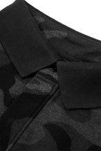 "CLUB" S/S POLO SHIRT IN MIDNIGHT CAMO