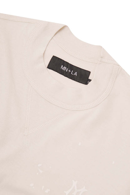 "HITTER" LONGSLEEVE TEE V3 IN WHITE