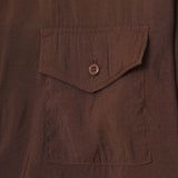 MANDARIN SHIRT IN WOOD