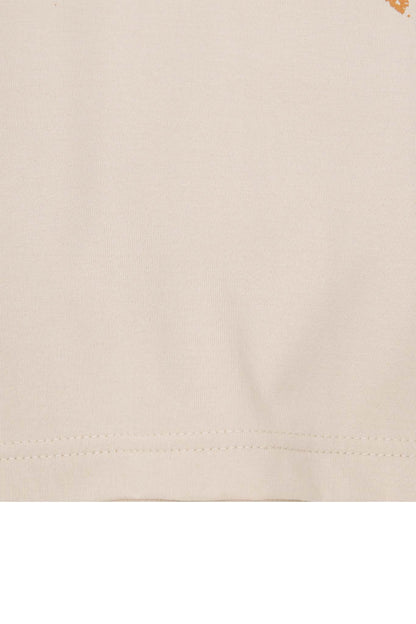 "HEADSPACE" TEE IN OAT