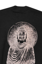 "THE ENLIGHTENED ONE" TEE IN CAVIAR