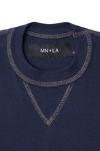 EXO™ MILITIA MOCK NECK TEE IN NAVY/OLIVE