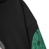 "ECHOES OF HEAVEN" HOODIE IN CAVIAR