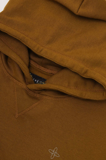 "BALANCE" HOODIE IN RUST