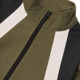 "NEEDLEWORK" LITTLE HUMAN™ JACKET IN OLIVE