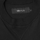 M'$ PAISLEY PATCHWORK MILITIA MOCK NECK TEE IN CAVIAR