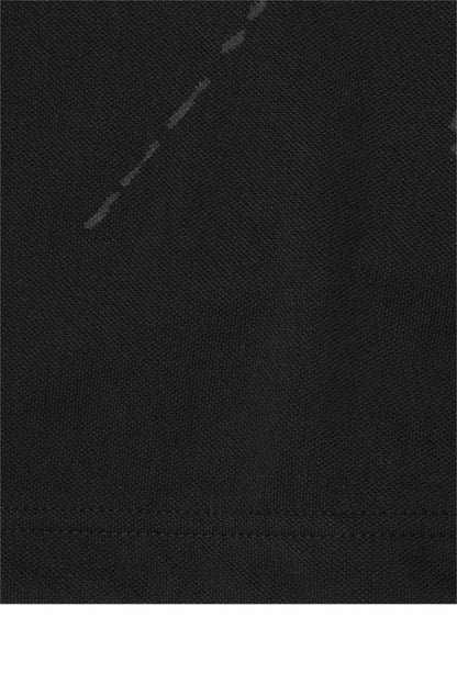 "HITTER" V3 PIQUE BOX TEE IN CAVIAR
