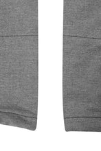 DOUBLE KNEE PHAT PANTS IN STONE GREY