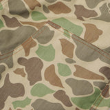 M+ DOUBLE KNEE PHAT SHORTS IN DUCK CAMO