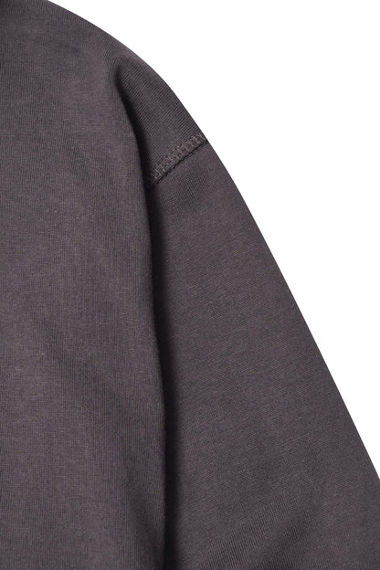 INCA HOODIE IN CHARCOAL GREY