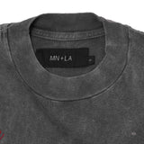 "LEAVE ME ALONE" TEE IN STONE/CASTLETON