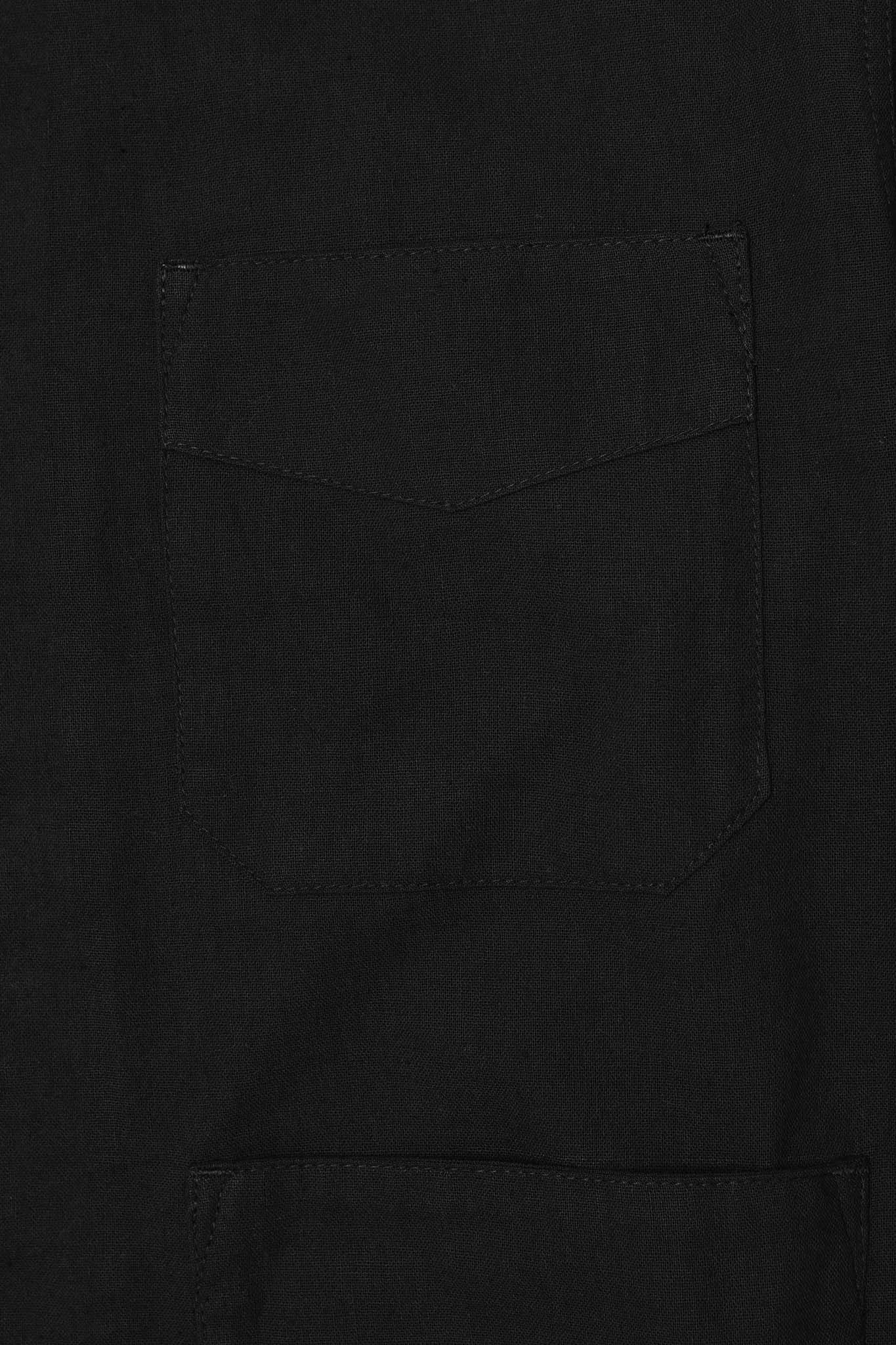4 POCKET CUBAN SHIRT IN ANTHRACITE