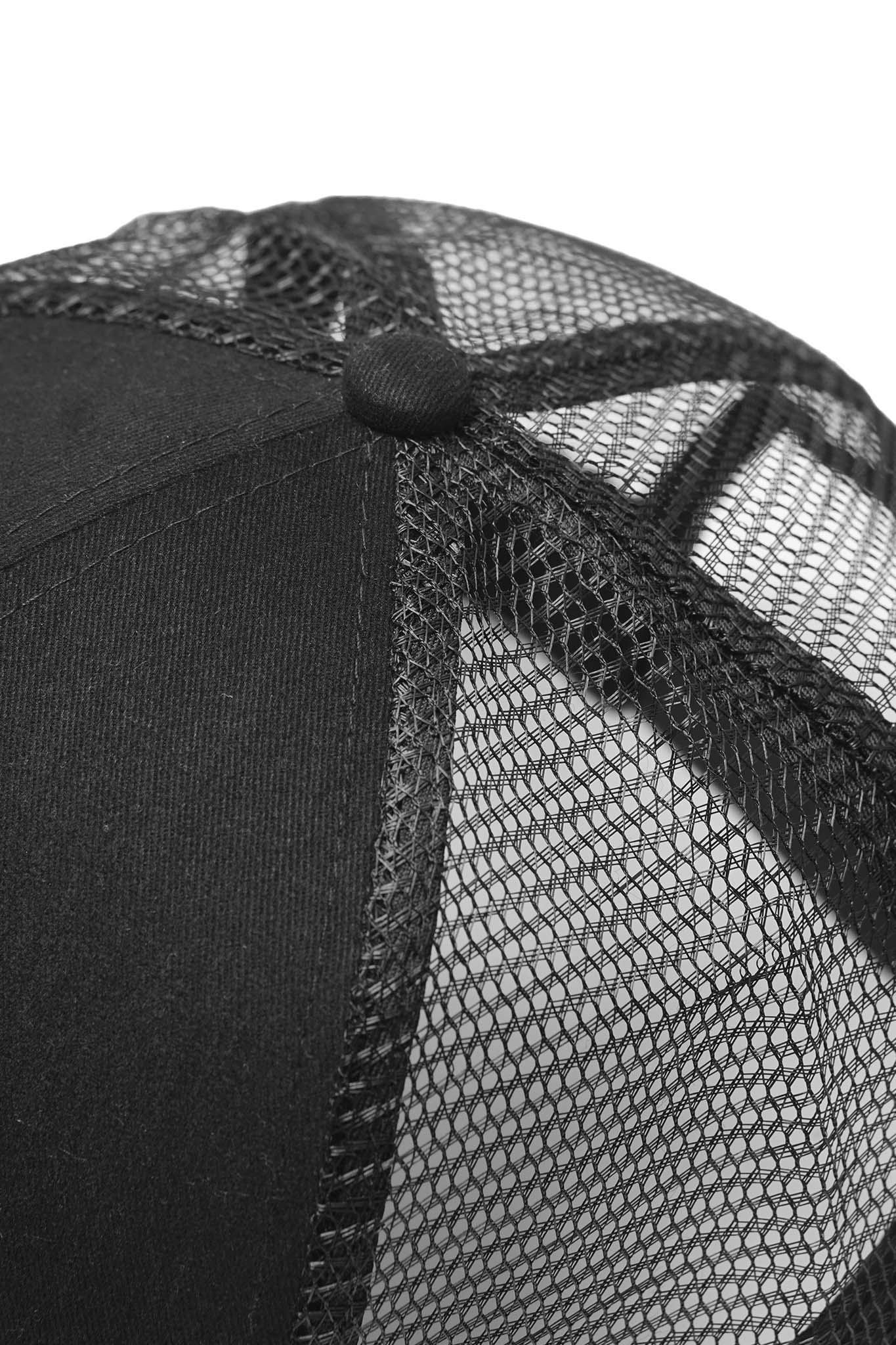 "HITTER" TRUCKER HAT IN ANTHRACITE/OLIVE