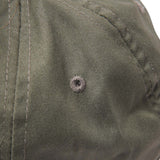 "HITTER" V3 6 PANEL HAT IN OLIVE/CANARY