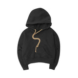 LITTLE HUMAN™ MILITIA HOODIE IN ANTHRACITE