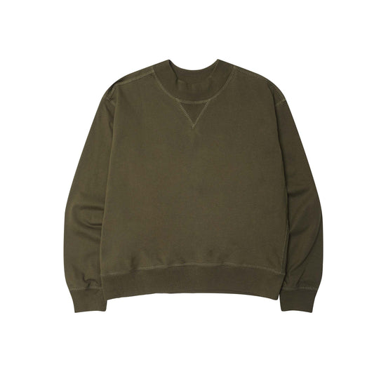 LITTLE HUMAN™ MILITIA SWEATSHIRT IN OLIVE
