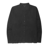 MANDARIN L/S SHIRT IN ANTHRACITE