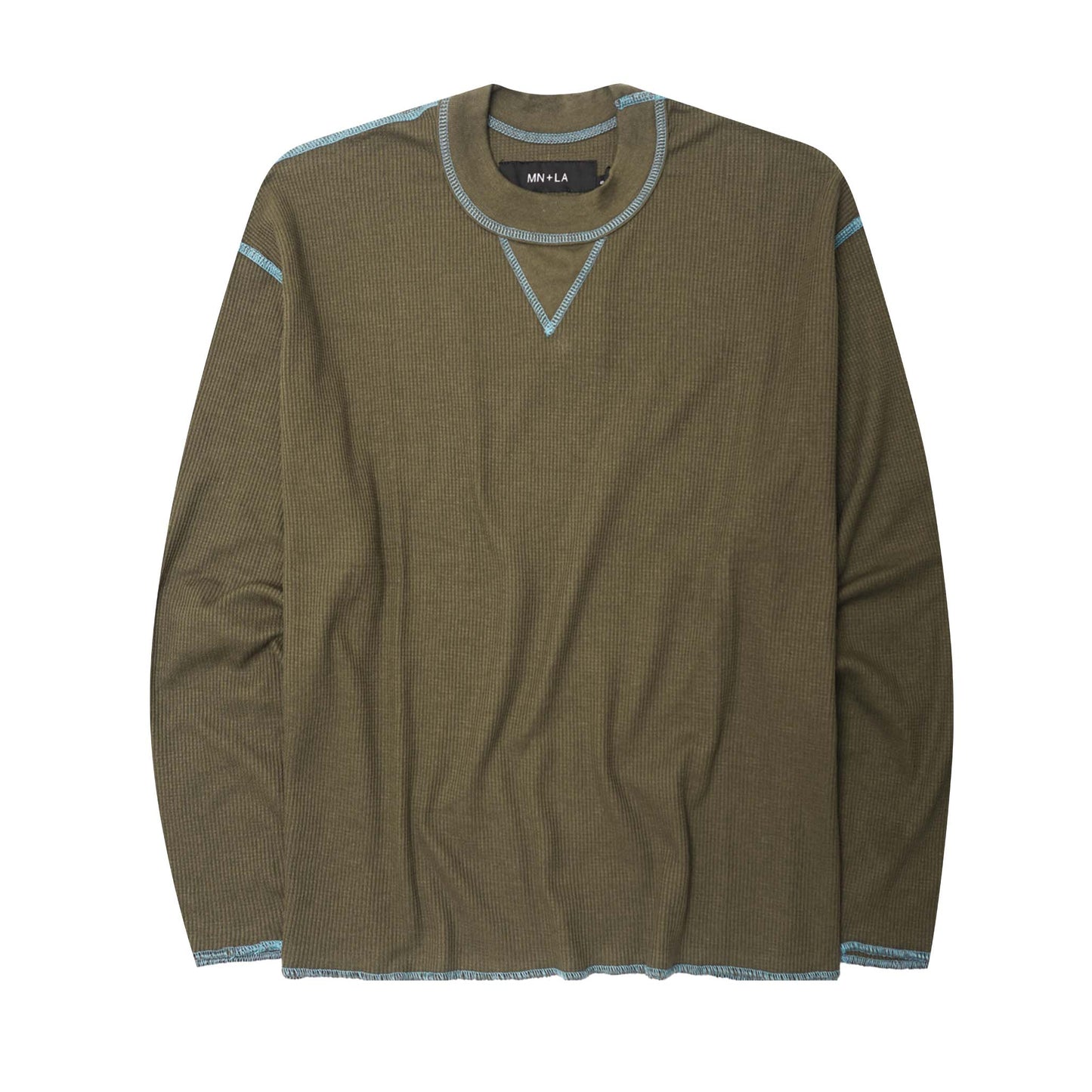 EXO™ MILITIA LONGSLEEVE TEE V3 IN OLIVE/TEAL