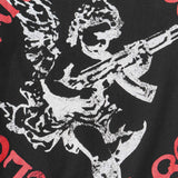 "WAR ANGEL" TEE IN CAVAIR