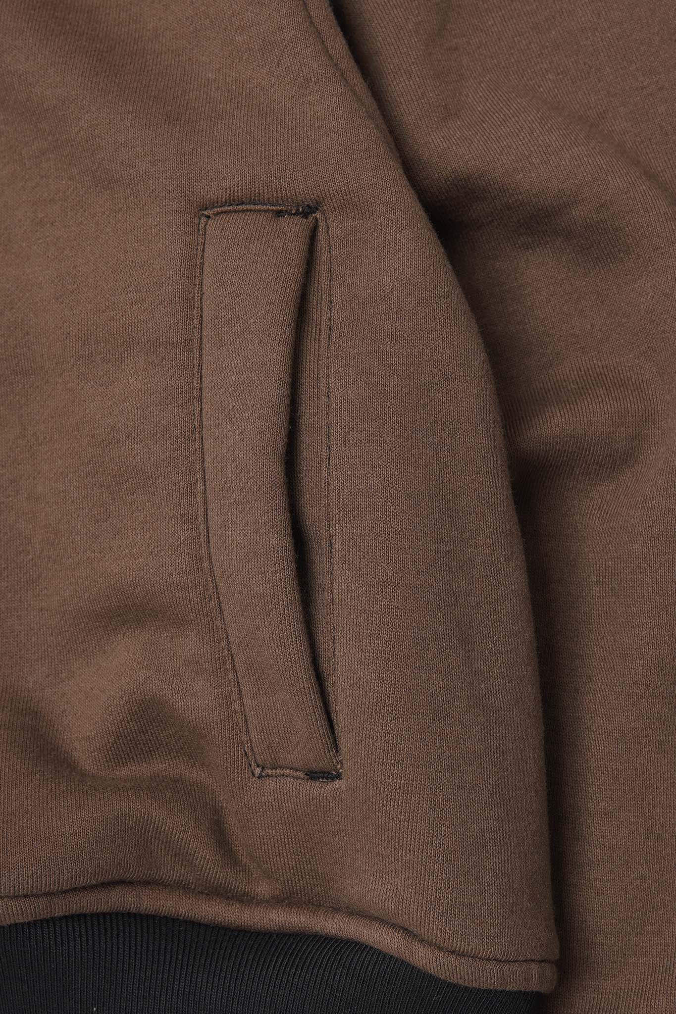 BRONCO VARSITY JACKET IN OLIVE DRAB