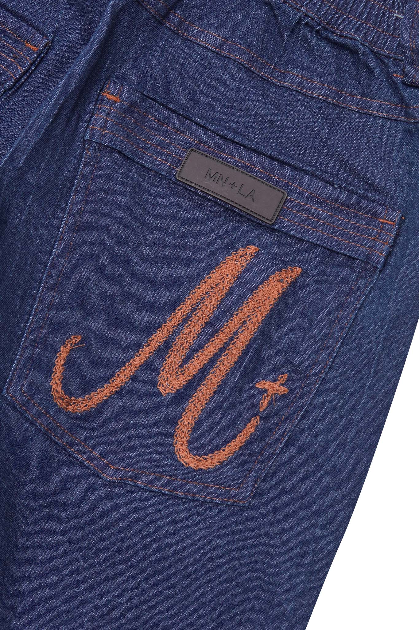 "COLD NAVY" OVERPOCKET PHAT PANTS