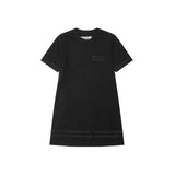 LITTLE HUMAN™ STRIPED POCKET DRESS IN ANTHRACITE