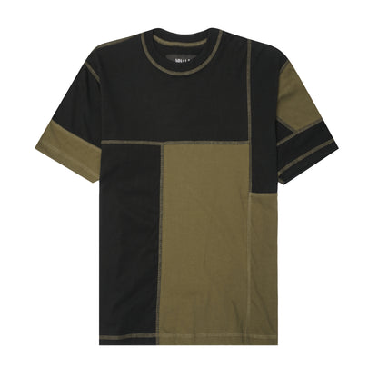 NEEDLEWORK LOUNGE TEE IN TAIGA